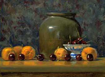 apricots and cherries